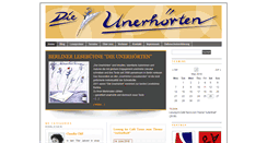 Desktop Screenshot of die-unerhoerten.de